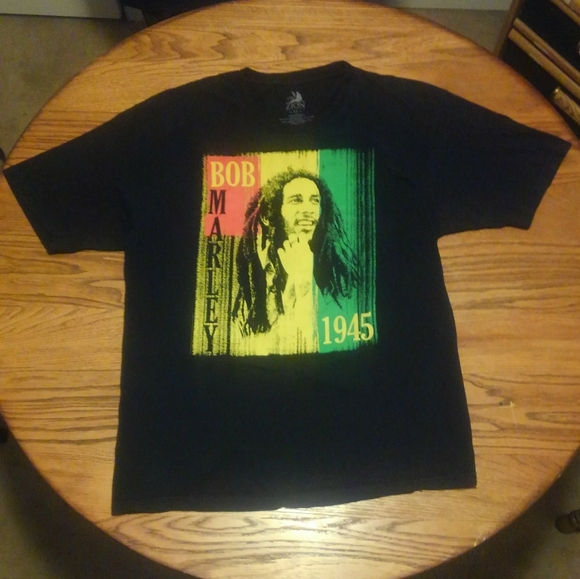 🌞 Bob Marley 🇯🇲 Shirt Zion 🦁 Rootswear XL Rasta Colors Reggae 🎵 🎸 Legend - Picture 7 of 7